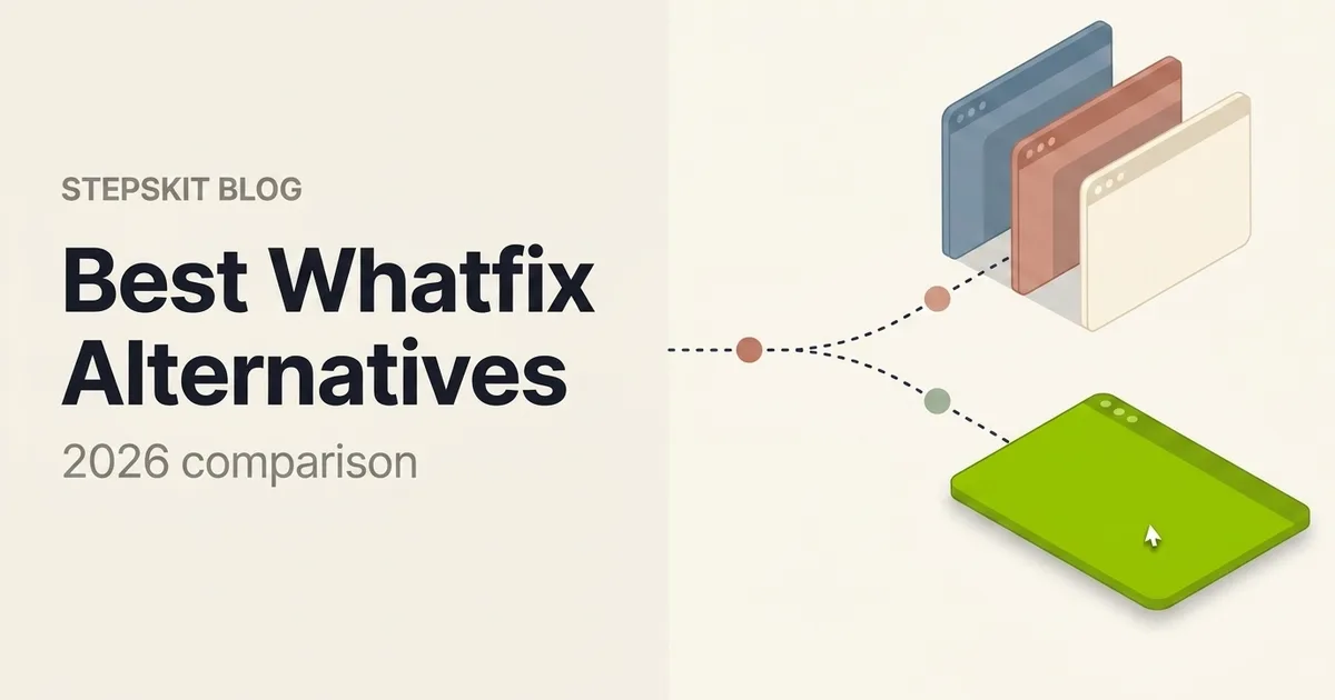 Cover image for The Best Whatfix Alternatives in 2026: 7 Tools Compared